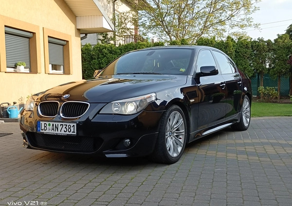 BMW Seria 5 cena 41700 przebieg: 233000, rok produkcji 2005 z Lidzbark Warmiński małe 191